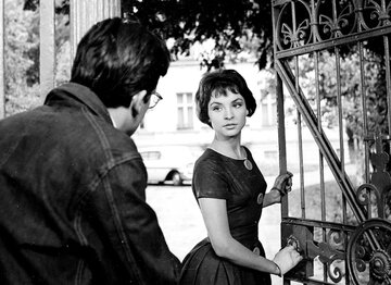 Teresa Tuszyńska w&nbsp;1960 roku w&nbsp;filmie &bdquo;Do widzenia, do&nbsp;jutra...&rdquo;
