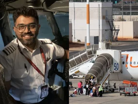Miniatura: Pilot-bohater i piloci wśród pasażerów....