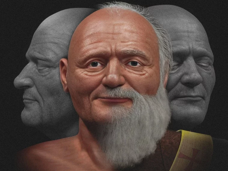 Tak mógł wyglądać Święty Mikołaj. Naukowcy stworzyli rekonstrukcję jego twarzy