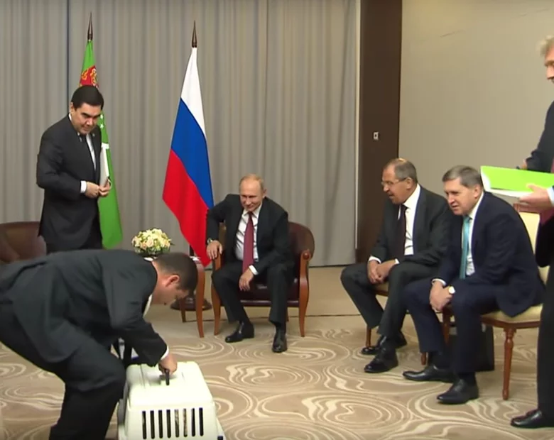 Miniatura: Nietypowy prezent dla Władimira Putina....