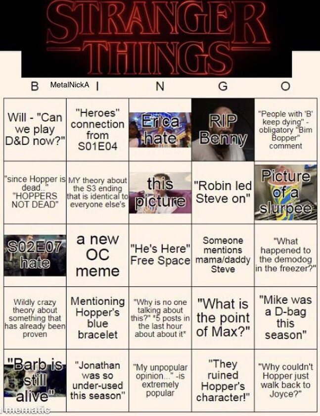Mem po 3 sezonie„Stranger Things” 