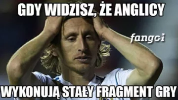 Memy po półfinale Chorwacja - Anglia 