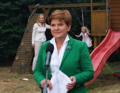 Miniatura: Kandydatka na premiera Beata Szydło...