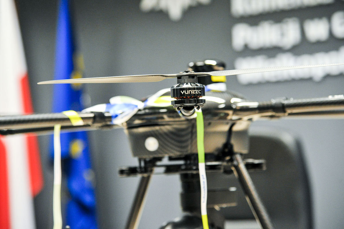 Specjalistyczny dron trafia do lubuskiej policji 