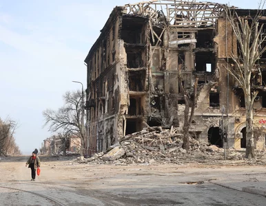 Miniatura: Obrońcy Mariupola zamieścili nagranie....