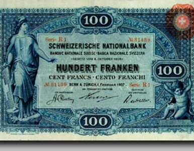 Miniatura: Jeden frank szwajcarski to już 4,02 zł