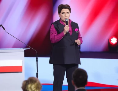 Miniatura: Beata Szydło na konferencji PiS-u:...