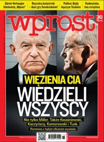 Okładka tygodnika Wprost nr 15/2012 (1521)