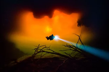 Tannic Water at Cenote Carwash 