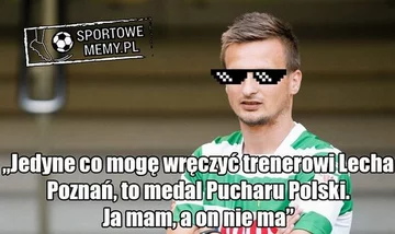 Mem ze Sławomirem Peszko 