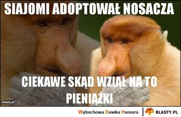 Mem z nosaczem i Xiaomi 