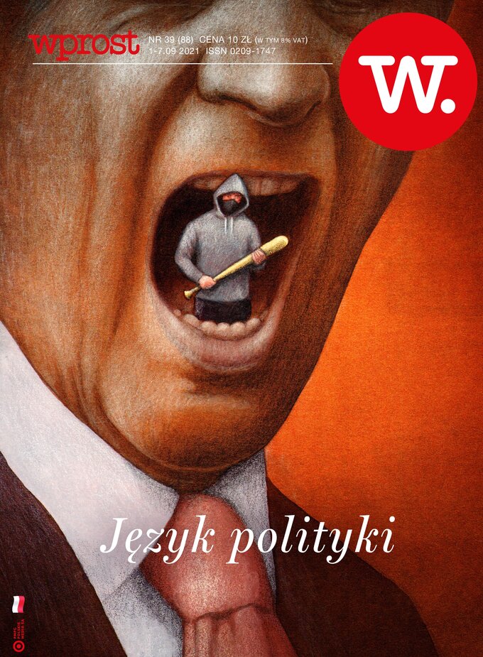 Okładka tygodnika „Wprost” nr 39/2021