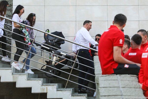 Miniatura: Zgrupowanie kadry Nawałki w Juracie