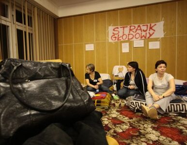 Miniatura: Ósmy dzień strajku głodowego w Koninie....