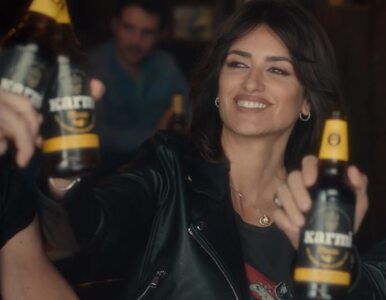 Miniatura: Penelope Cruz wystąpiła w reklamie piwa....