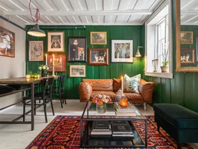 Miniatura: Żegnamy minimalizm. Ta zielona ściana...