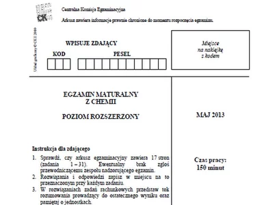 Miniatura: Matura 2013. Zobacz arkusze egzaminacyjne...