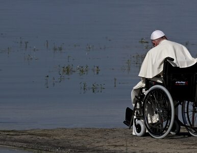 Miniatura: Papież nad brzegiem „Bożego Jeziora”....