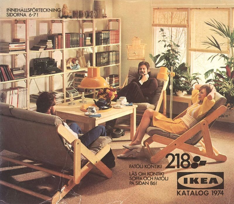 Okładka katalogu IKEA z 1974 roku 