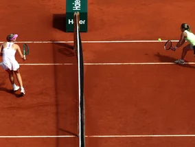 Miniatura: Chwalińska bez tytułu Roland Garros....