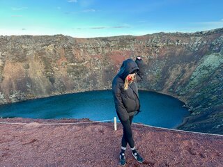 Kerið es un lago volcánico