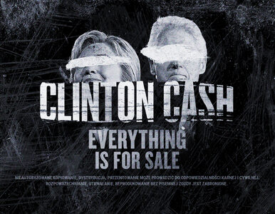 Miniatura: „Clinton Cash” – premiera w poniedziałek...