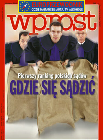 Okładka tygodnika Wprost nr 12/2002 (1008)