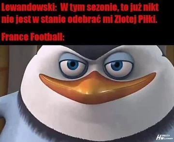 Mem po odwołaniu Złotej Piłki 
