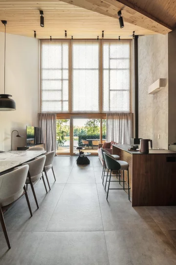 Nowoczesny dom na Mazurach, projekt Decoroom 