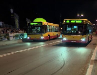 Miniatura: Miejski autobus kontra PKS. Nocne wyścigi...
