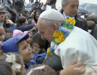 Miniatura: Papież spotkał się z biednymi z Rio de...