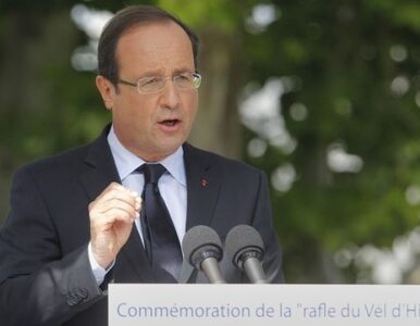 Miniatura: Hollande: Francja i Francuzi są winni...