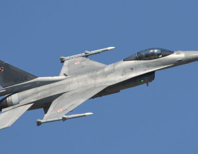 Miniatura: Polskie F-16 przechwyciły rosyjski samolot