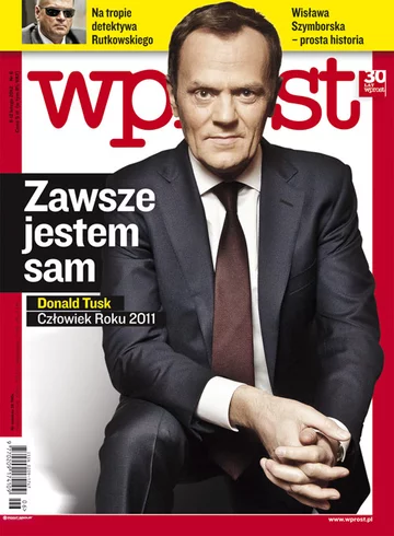 Okładka tygodnika Wprost nr 6/2012 (1512)