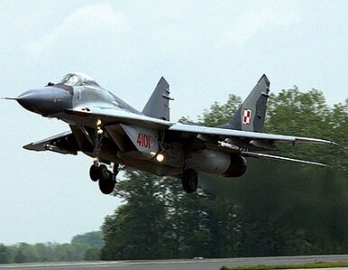 Miniatura: Na Białorusi rozbił się wojskowy samolot