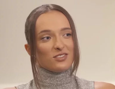 Miniatura: Iga Świątek mocno zaskoczona przed kamerą....