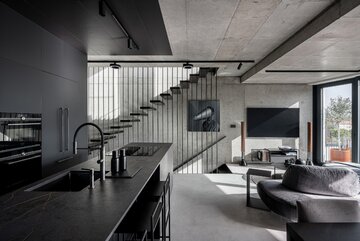 Apartament w Pradze, projekt OOOOX 