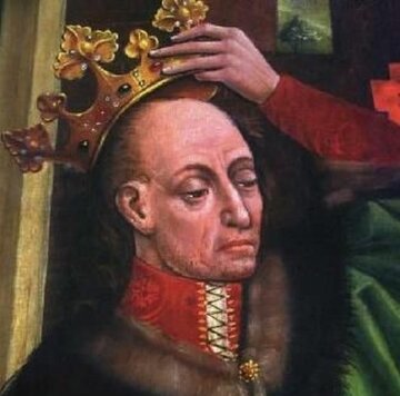 Władysław Jagiełło, wizerunek z&nbsp;katedry wawelskiej, II&nbsp;poł. XV wieku