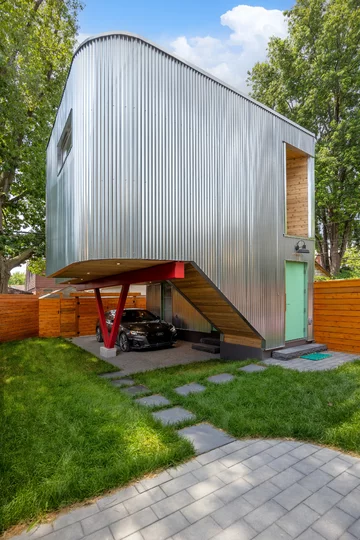 Pocket Laneway House, projekt: Weiss Architecture & Urbanism Limited 