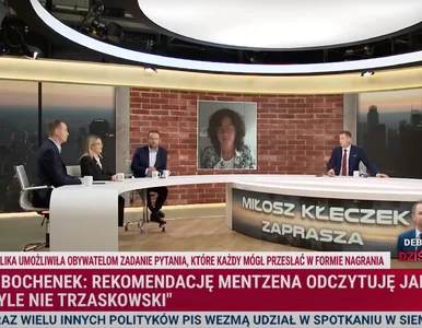 Miniatura: Niecodzienna sytuacja w TV Republika....