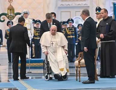 Miniatura: Papież Franciszek w Kazachstanie. Cytował...