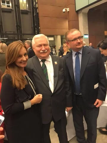 74. urodziny Lecha Wałęsy w ECS 