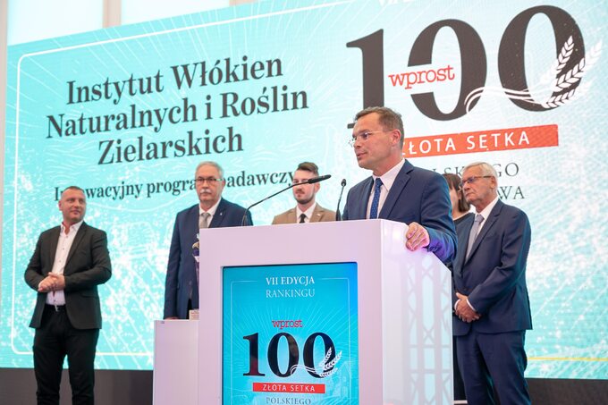 dr Rafał Spachacz dyrektor Instytutu Włókien Naturalnych i Roślin Zielarskich