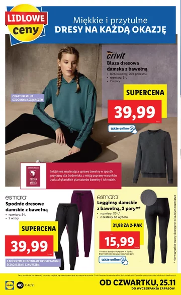 Gazetka Lidla na Black Friday i Black Week 2021 