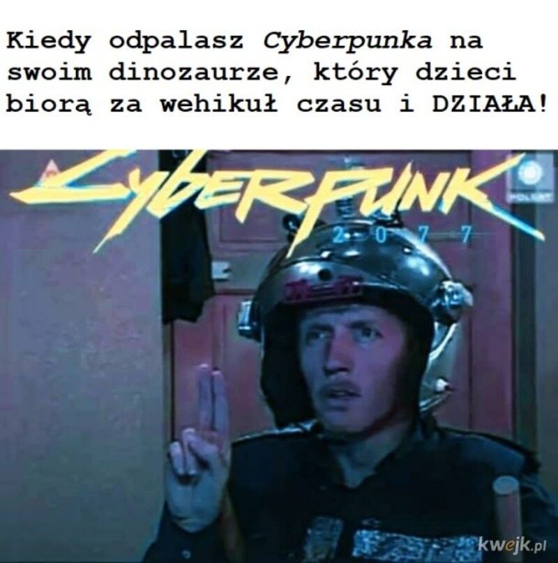 Cyberpunk 2077. Mem po nieudanej premierze gry na konsolach 