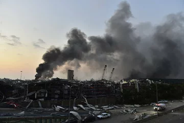 Eksplozja w Bejrucie 