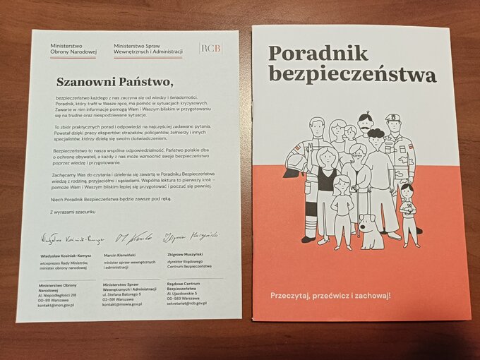 &bdquo;Poradnik bezpieczeństwa&rdquo;