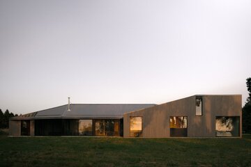 Parterowy dom, projekt StudioAC 