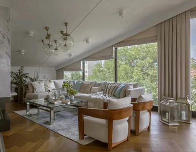 Miniatura: Zobacz wyjątkowe wnętrza apartamentu w...