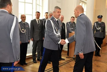 Nadinsp. Dariusz Działo (po lewej) i insp. Michał Domaradzki, (fot. KSP)